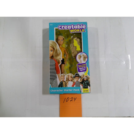 Mattel Creatable World Character Starter Pack CS-414 Blonde Doll New NIB