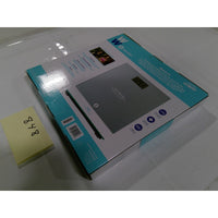 WW Digital Glass Scale Conair Silver New 400lb Capacity WW20Z Bathroom LCD