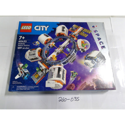 LEGO City Modular Space Station 60433 Kids 7+ Multi New Damaged Box 1097 Pcs