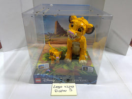 LEGO Disney Lion King 43247 43243 Lighted Display Case Clear Acrylic Retail