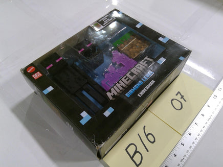 Minecraft Diamond Level Enderman Action Figure Mattel Boxed Toy 6in Black