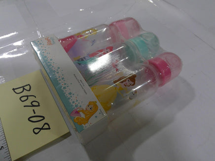 Disney Baby Princess Baby Bottle Set 3 Pack 9oz Infant Girl Multicolor New