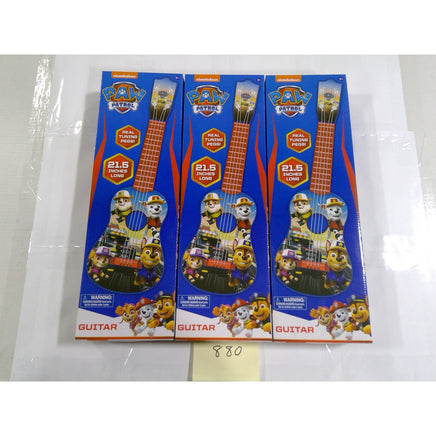 Paw Patrol Toy Guitar Kids Unisex OS Blue New 21.5 Inch Real Tuning Pegs