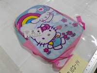 Hello Kitty Multicolor 16" Girls Backpack Soft Case Adjustable Straps School Bag