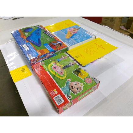 Nerf Intex Cocomelon Summer Water Toy Bundle Kids OS Multicolor New Slide Float