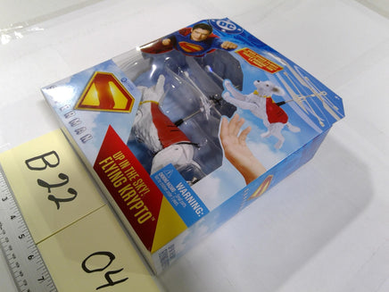 DC Superman Up In The Sky Flying Krypto Figure Helicopter Toy Spin Master New