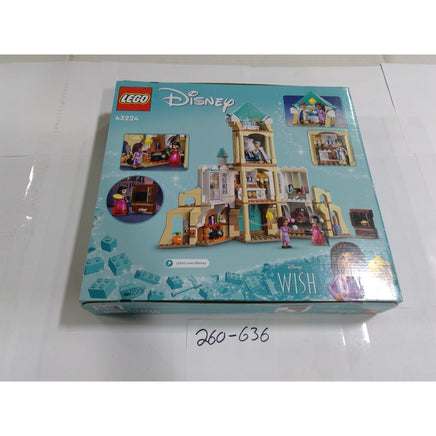 LEGO Disney King Magnificos Castle 43224 Wish Building Toy 613 Pcs New Sealed