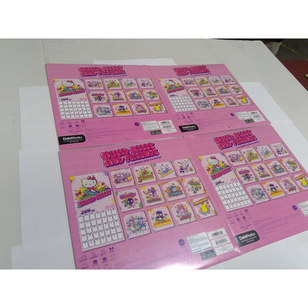 Sanrio Hello Kitty and Friends 2025 Wall Calendar 4-Pack Pink New Graffiti Style