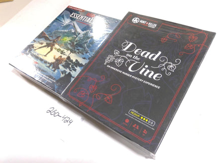 D&D Essentials Kit Dead On The Vine Mystery Family Board Game Lot New Sealed