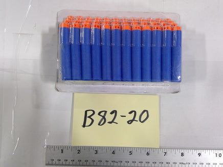 Foam Dart Refill Pack Blaster Toy Ammo Soft Bullet Darts Blue Orange Kids New
