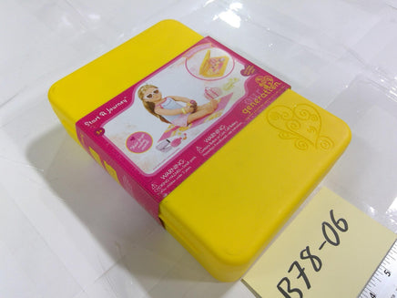 Our Generation Start A Journey Yellow Doll Travel Storage Case 18 Inch New