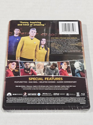 Star Trek Strange New Worlds Season 1 Blu-ray Steelbook New Sealed Sci-Fi Series