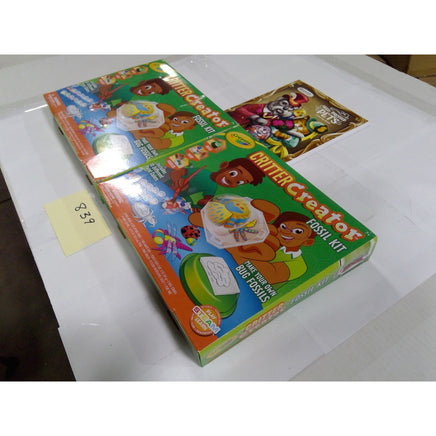 Crayola Critter Creator Fossil Kit 2pk Well Dressed Pets Coloring Book New STEAM