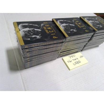 Star Trek Picard Season 2 Steelbook Blu-ray Lot 30 Units Black Gold USED