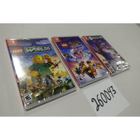 Nintendo Switch LEGO Worlds LEGO Movie 2 Super Mega Baseball 4 Kids New Bundle