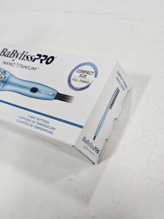 BaBylissPRO Nano Titanium Compact Thermal Paddle Brush 3 Heat Settings New Hair