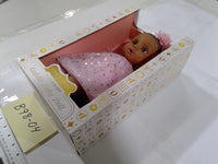 FAO Schwarz FAO Baby Cuddle Doll 12in Pink Dress New In Box FAO Gift Toy