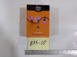 Hyde And Eek! Boutique LED Mini Lights 100ct Purple Halloween String Lights