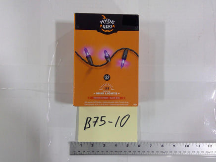 Hyde And Eek! Boutique LED Mini Lights 100ct Purple Halloween String Lights