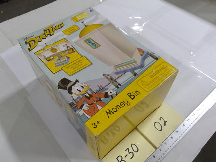Disney DuckTales Money Bin Display Case Playset 3+ Beige Toy New Plastic