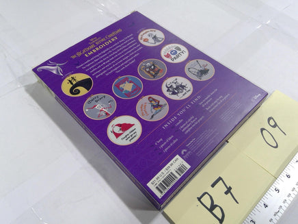 Disney Nightmare Before Christmas Embroidery Craft Kit Book 10 Projects New