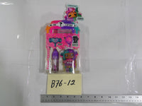 Yummi Land Carly Cakepop Make Lip Gloss Doll Figure Kids Toy Pink Purple New
