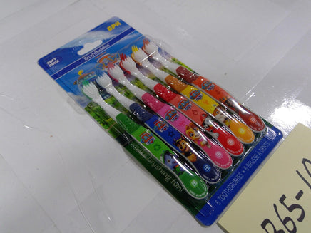 Brush Buddies Paw Patrol Toothbrushes 6 Pack Soft Bristles Kids Multicolor New