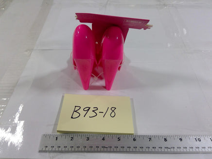 High Heel Shoes Desk Phone Stand Holder Universal Mount Pink Glossy Plastic