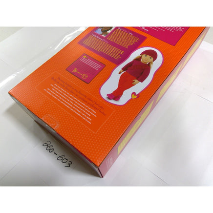 Our Generation Shay Fashion Doll 18 Inch Blonde Purple Orange New NIB