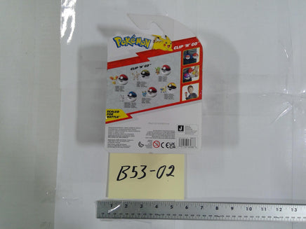 Pokemon Clip 'N' Go Alolan Vulpix Great Ball Action Figure Jazwares Toy Carded