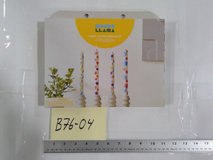 Mondo Llama Taper Candle Making Kit Wax Sheets Hearts Flowers Multicolor New