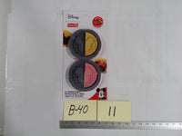 Disney Dash Mickey & Minnie Replacement Mini Waffle Plates Set Of 2 Gray Metal
