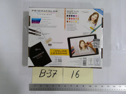 Prismacolor Technique Level 1 Portrait Drawing Shading Art Set 26ct Lessons