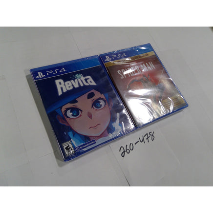 Sony Marvel Spider-Man GOTY & Revita PS4 Games Bundle New Sealed