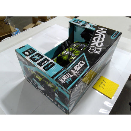 Hyper Toy Co Drift Truck RC Vehicle 1:10 Green Excellent 4x4 All Terrain 12Mph