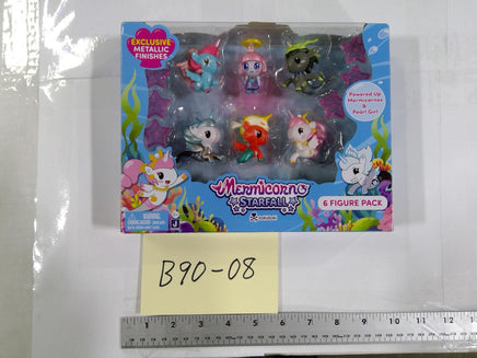 Mermicorno Starfall 6 Figure Pack Tokidoki Boxed Toy New Blue Exclusive Metallic