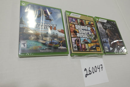 Tony Hawk's GTA V Assassin's Creed Mirage Xbox Series X One Game Lot Of 3 New