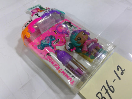 Yummi Land Carly Cakepop Make Lip Gloss Doll Figure Kids Toy Pink Purple New