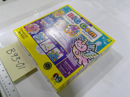 Creativity For Kids Big Gem Diamond Painting Axolotl Stickers Suncatchers New
