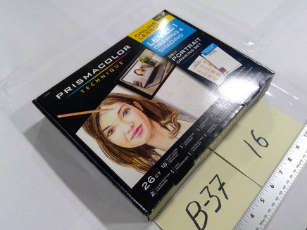 Prismacolor Technique Level 1 Portrait Drawing Shading Art Set 26ct Lessons