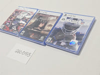 Persona 5 Tactica Assassin's Creed Mirage Madden 24 Sony PS5 Lot New Sealed