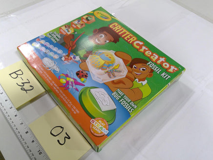 Crayola Critter Creator Fossil Kit Bug Fossils STEAM Activity Toy 7+ New Sealed