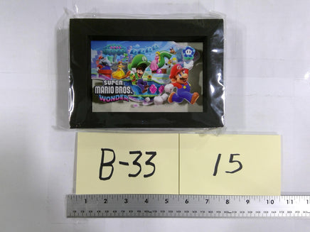 Super Mario Bros Wonder Nintendo Shadow Box Framed Art Print New Sealed