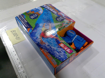 NERF Super Soaker Water Blast Slider Pool Water Slide Toy 5-12 16ft Blue New