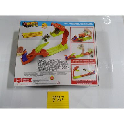 Hot Wheels Monster Trucks Snake Slam Takedown Kids Multicolor Bone Shaker Set