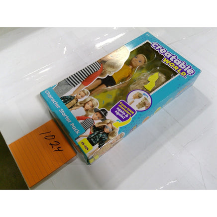 Mattel Creatable World Character Starter Pack CS-414 Blonde Doll New NIB