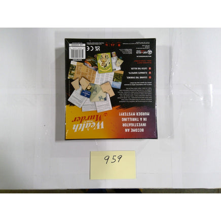Hunt A Killer A Wealth of Murder Game Unisex OS Black New Immersive Mystery