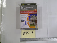 Simple Living Solutions Pro Anywhere Flip Clips 25ct Clear Gutter Light Hooks