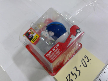 Pokemon Clip 'N' Go Alolan Vulpix Great Ball Action Figure Jazwares Toy Carded
