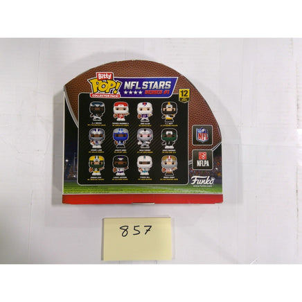 Funko Bitty Pop NFL Stars Series 1 Collector Pack 12pc Multi New Sealed Figures